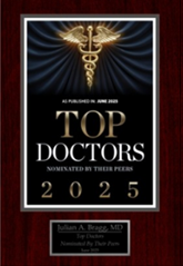 Atlanta Magazine Top Doctors 2025 Dr. Bragg